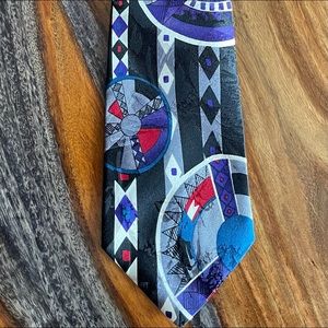 J. Blades hand made in Monterey Bay Colorful Tie